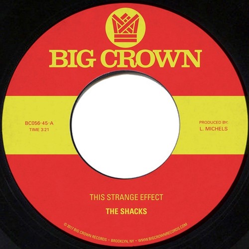 

Сингл 7" Shacks: This Strange Effect / Hands In Your Pocket