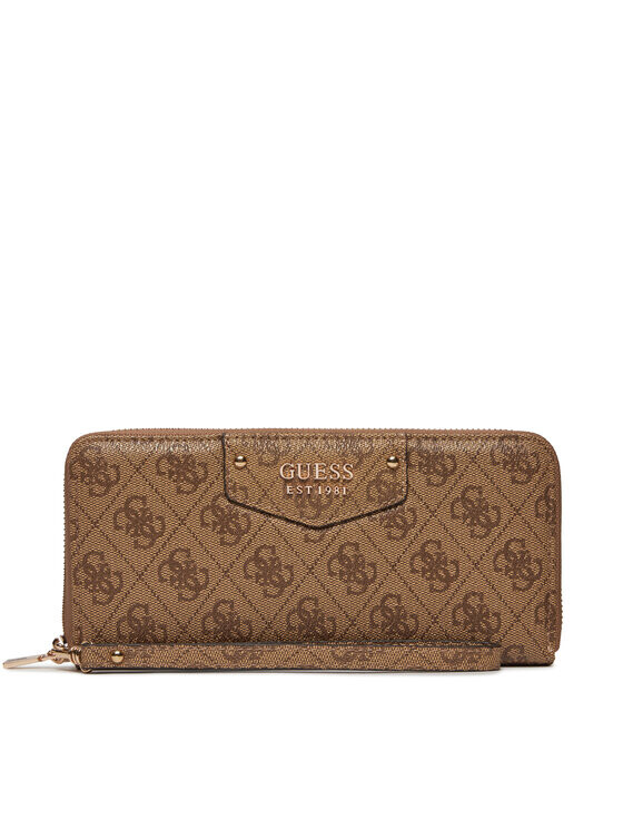 

Большой женский кошелек Guess, бежевый