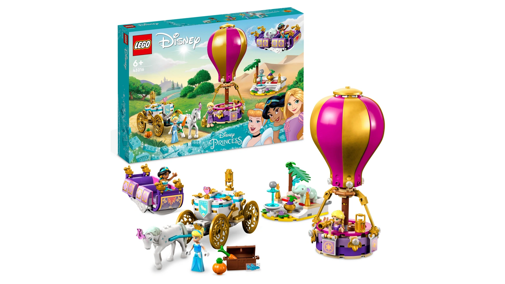 набор игрушек принцессы диснея платья 8 см Lego Игрушка Disney Princess Принцессы в волшебном путешествии