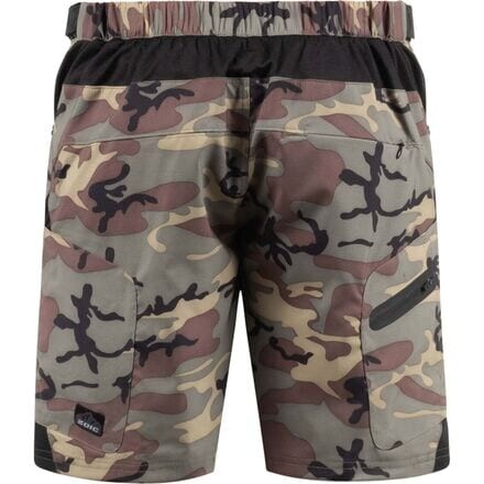 

Камуфляжные шорты Ether 9 мужские ZOIC, цвет Green Camo/Black Zip