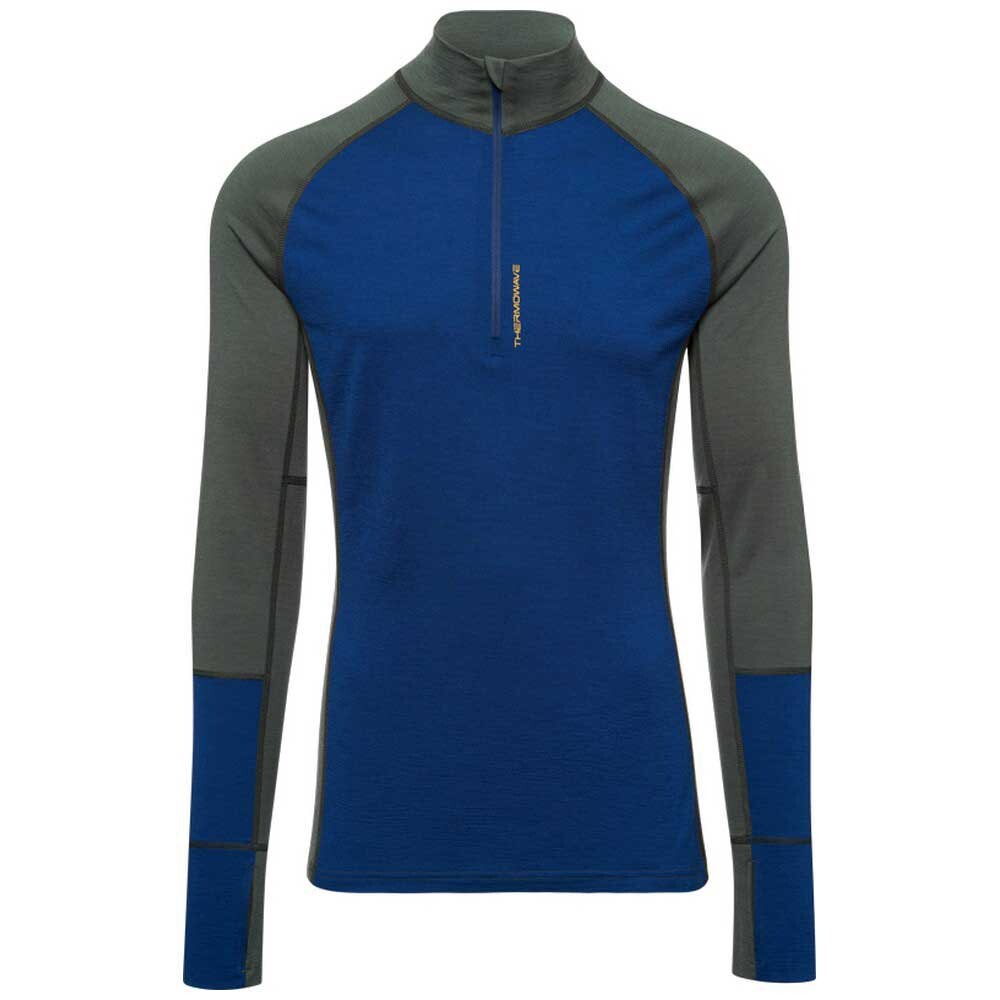 

Базовый слой с длинным рукавом Thermowave Merino Aero, синий