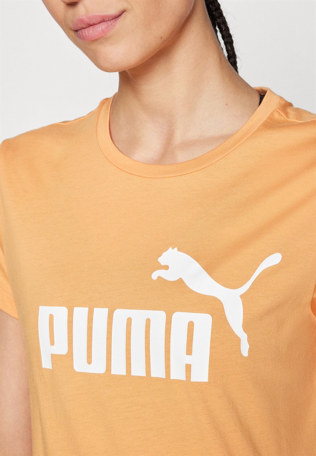

Футболка с принтом LOGO TEE Puma, оранжевый
