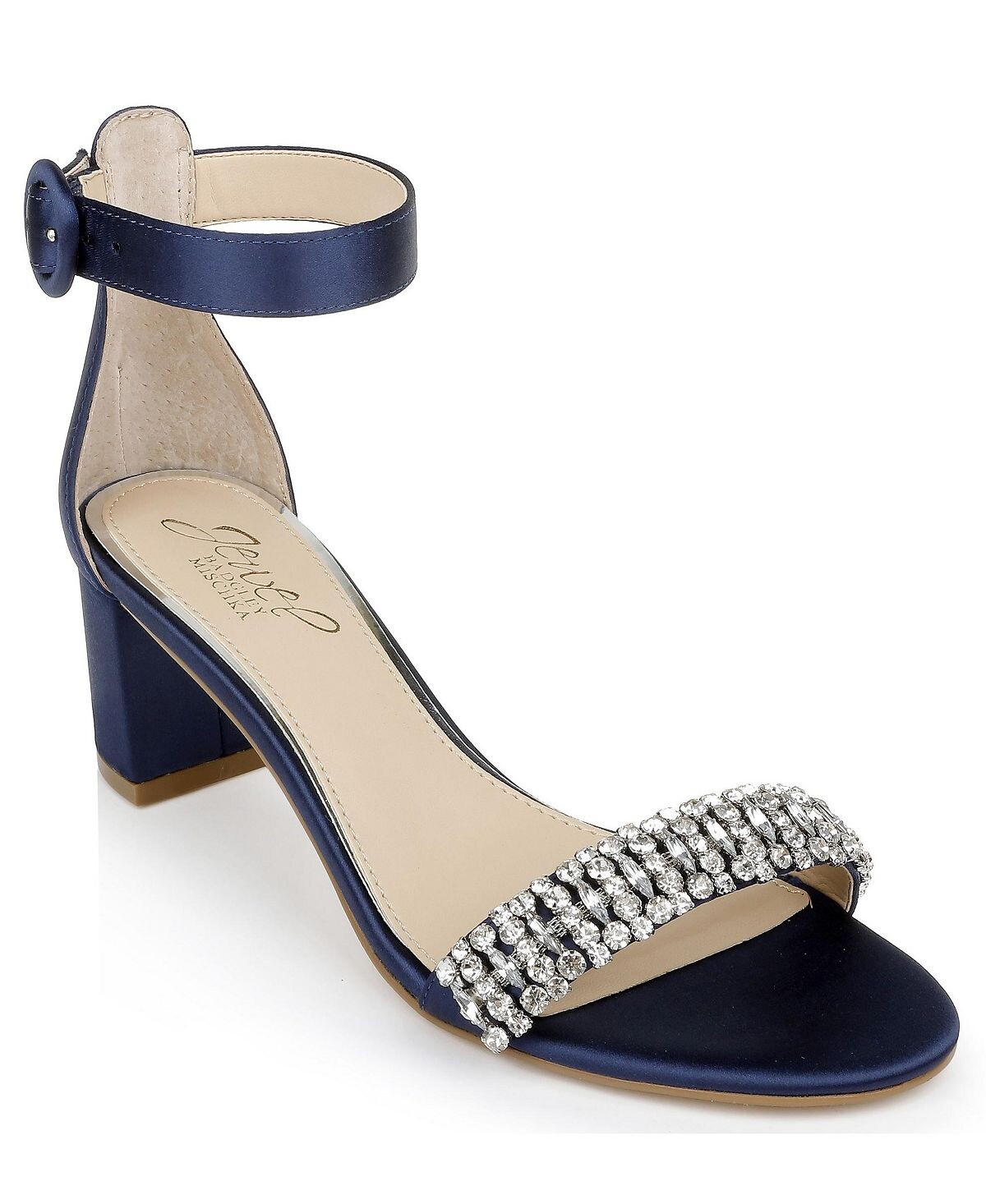 

Женские вечерние сандалии James Jewel Badgley Mischka, синий