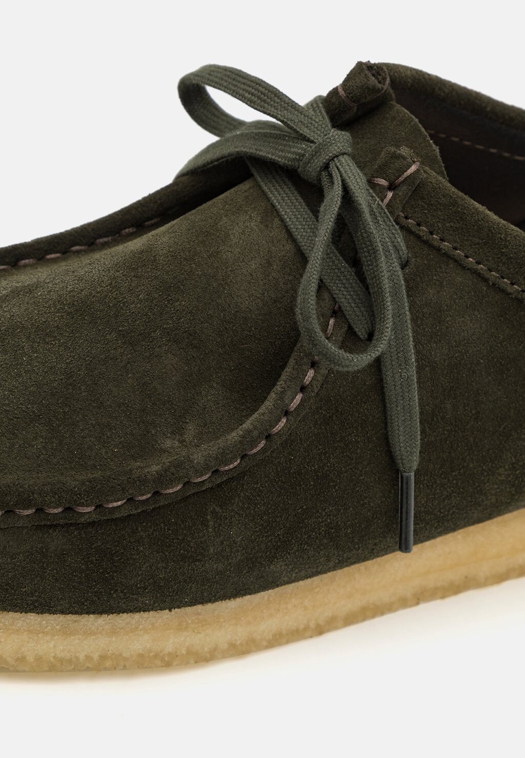 

Обувь на шнуровке WALLABEE Clarks Originals, темно-зеленый