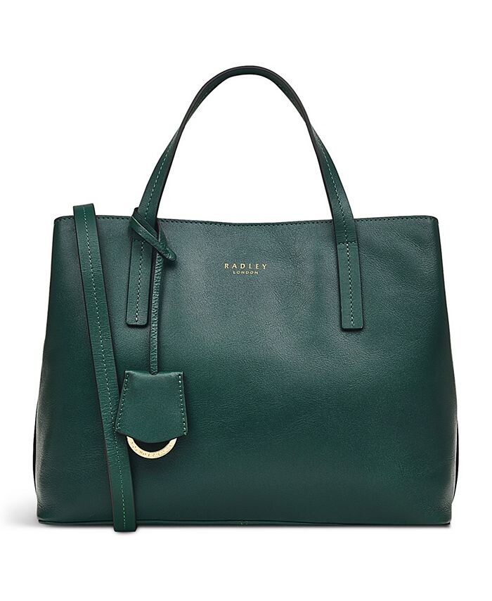 

Маленькая кожаная сумка на молнии Dukes Place Radley London, зеленый