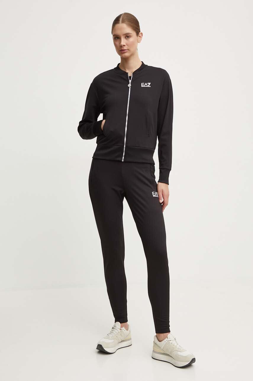 

Спортивный костюм EA7 Emporio Armani, черный