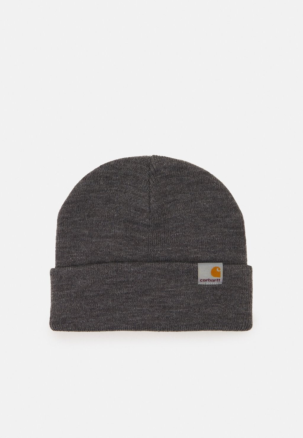 Шапка Carhartt WIP STRATUS HAT LOW UNISEX, цвет dark grey heather