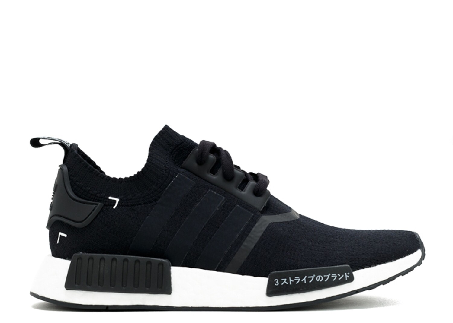 стикерпак japan black Кроссовки adidas Nmd_R1 Pk 'Japan Black', черный