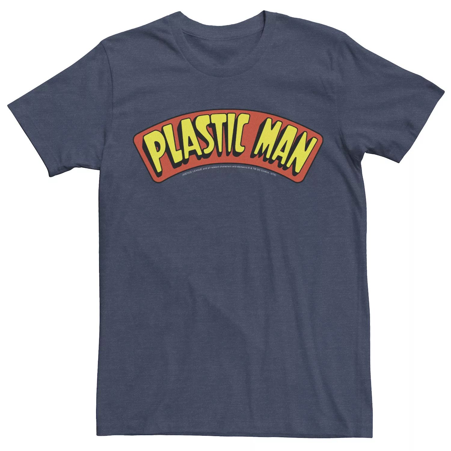 цена Мужская пластиковая футболка с текстовым логотипом и плакатом DC Comics