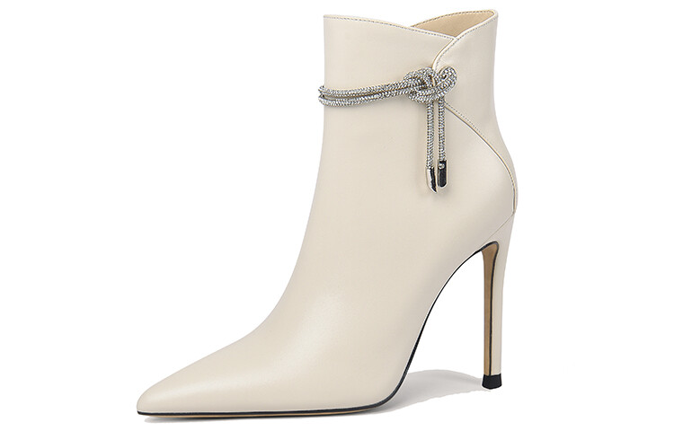 

Ботильоны женские Lily Wei, цвет Off-white single li
