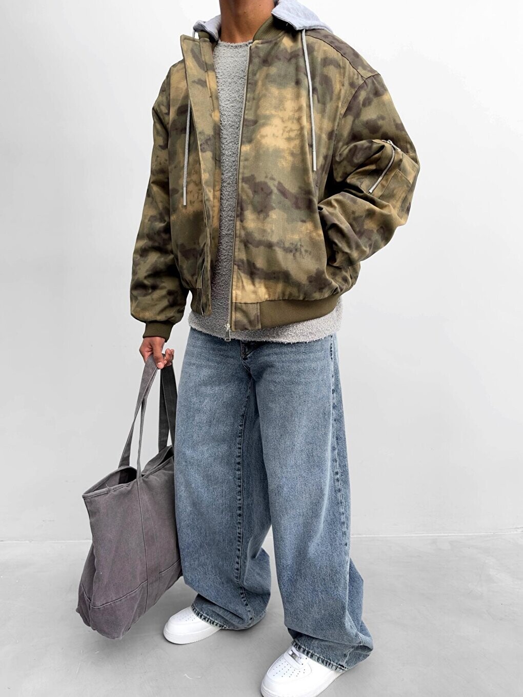 

Джинсы Oversize Old School Baggy синие ablukaonline