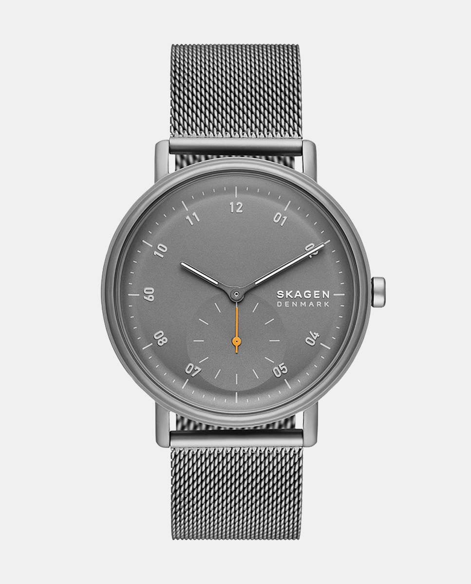 SKW6891 Мужские часы из серой стали Skagen, серый