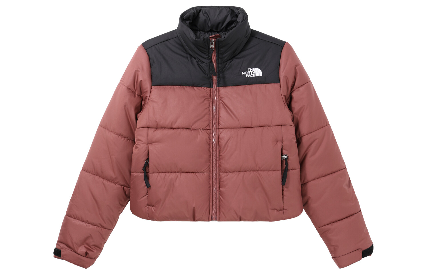 

Пуховик женский розовый The North Face