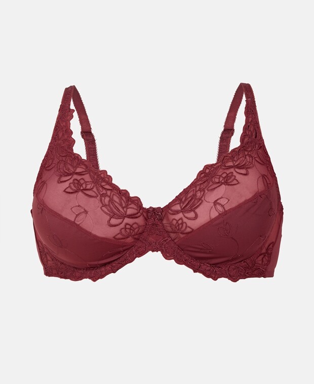 

Бюстгальтер на косточках, чашка CE Hunkemöller, ежевика