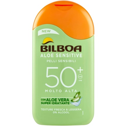 

Bilboa Aloe Sensitive Spf50+ Очень высокая защита с алоэ вера 200 мл, Manetti & Roberts