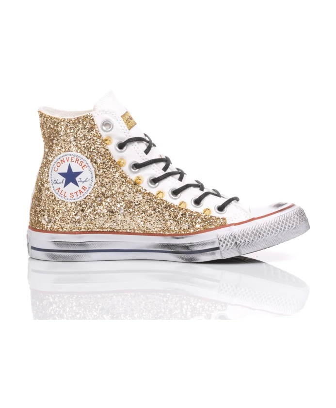 

Кроссовки ручной работы Converse, мультиколор