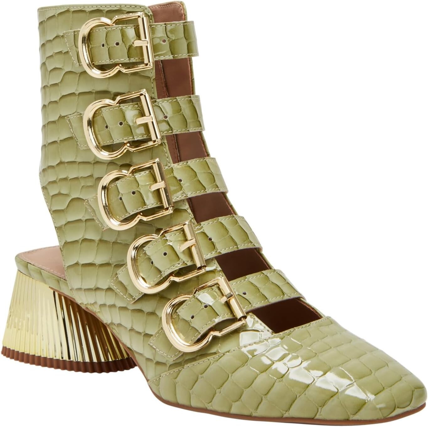

Ботильоны The Clara Buckle Bootie Katy Perry, цвет Green Fig