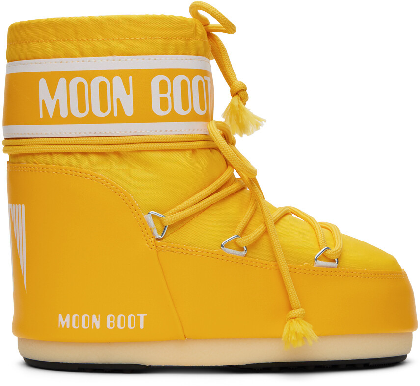 

Желтые полусапоги Icon Moon Boot