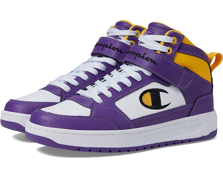 

Кроссовки Champion Drome Hi CB, цвет Purple/White/Gold