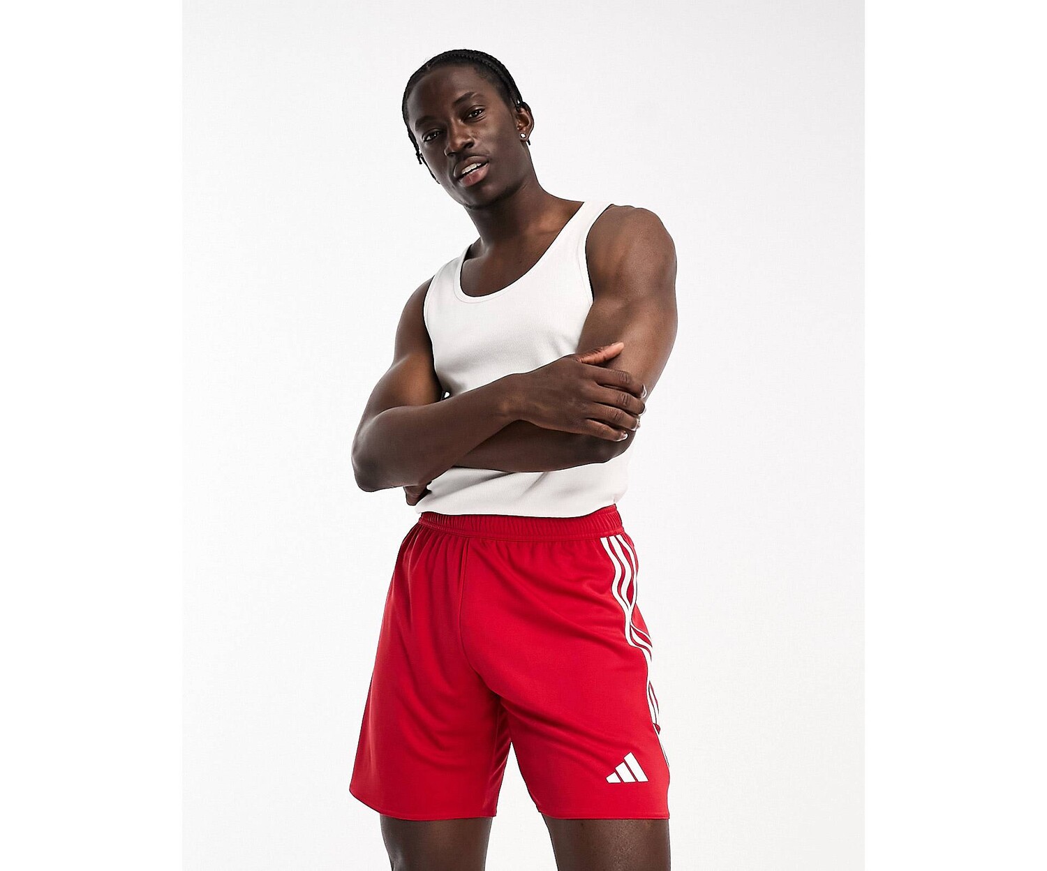 

Красно-белые шорты adidas Football Tiro adidas performance