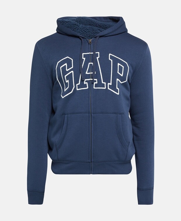 

Толстовка с капюшоном Gap, темно-синий