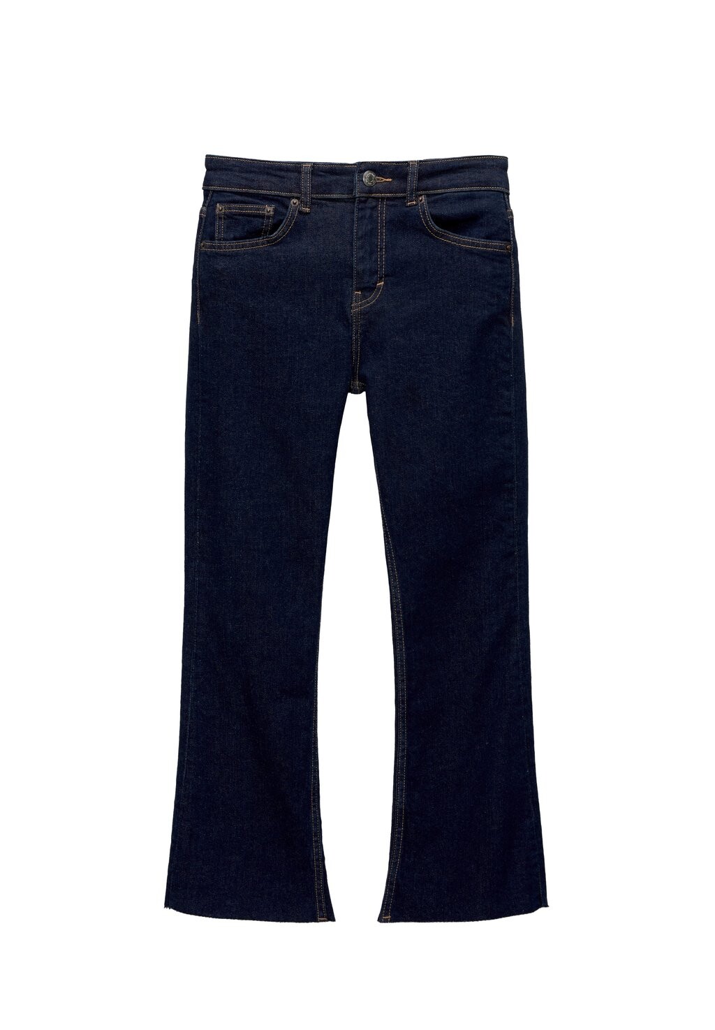 

Расклешенные джинсы MID-RISE KICK PULL&BEAR, темно-синий