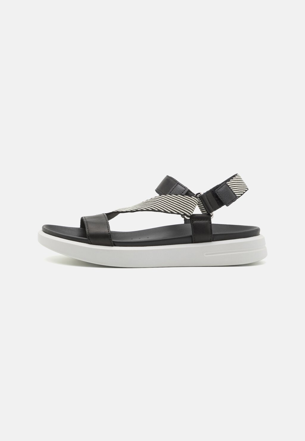 

Босоножки с ремешками XAND Geox, цвет black/off white