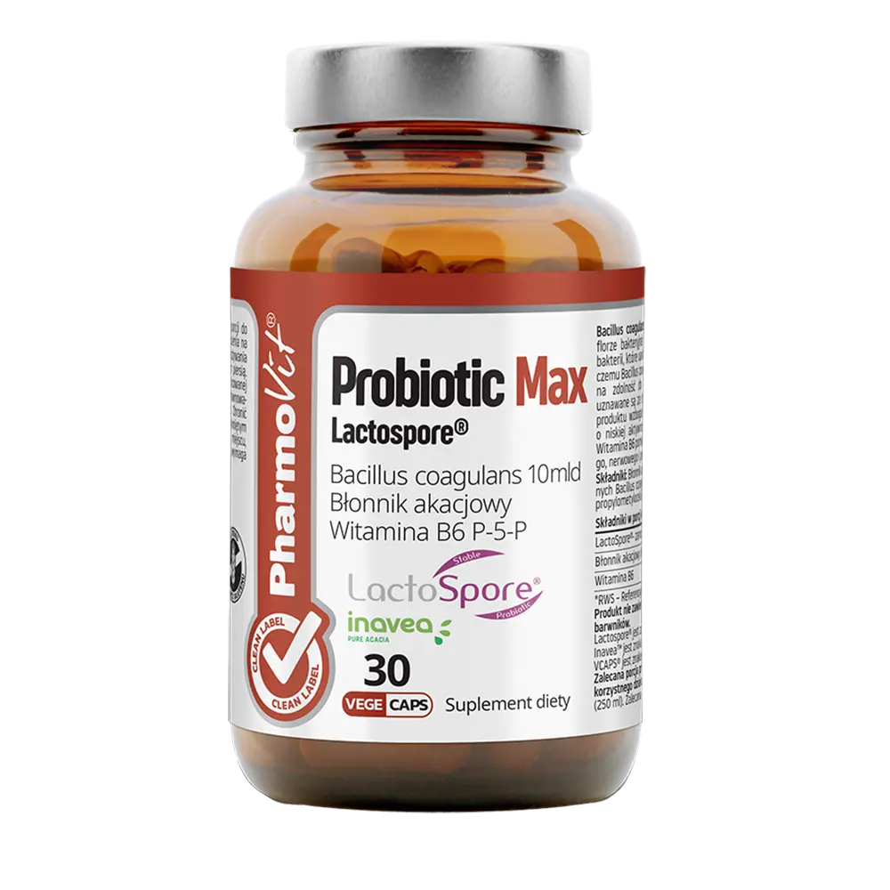 

Биологически активная добавка Pharmovit Clean Label, 30 капсул/1 упаковка
