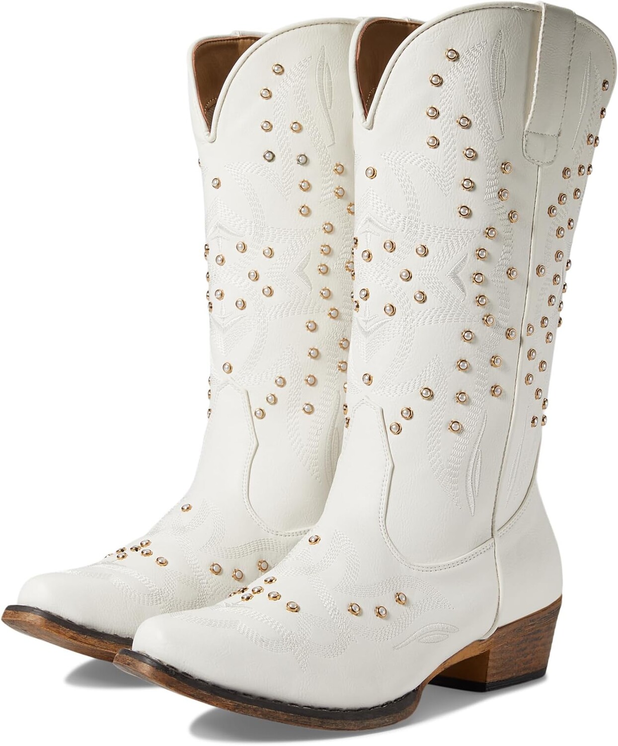 

Ковбойские сапоги Riley Pearl Roper, белый