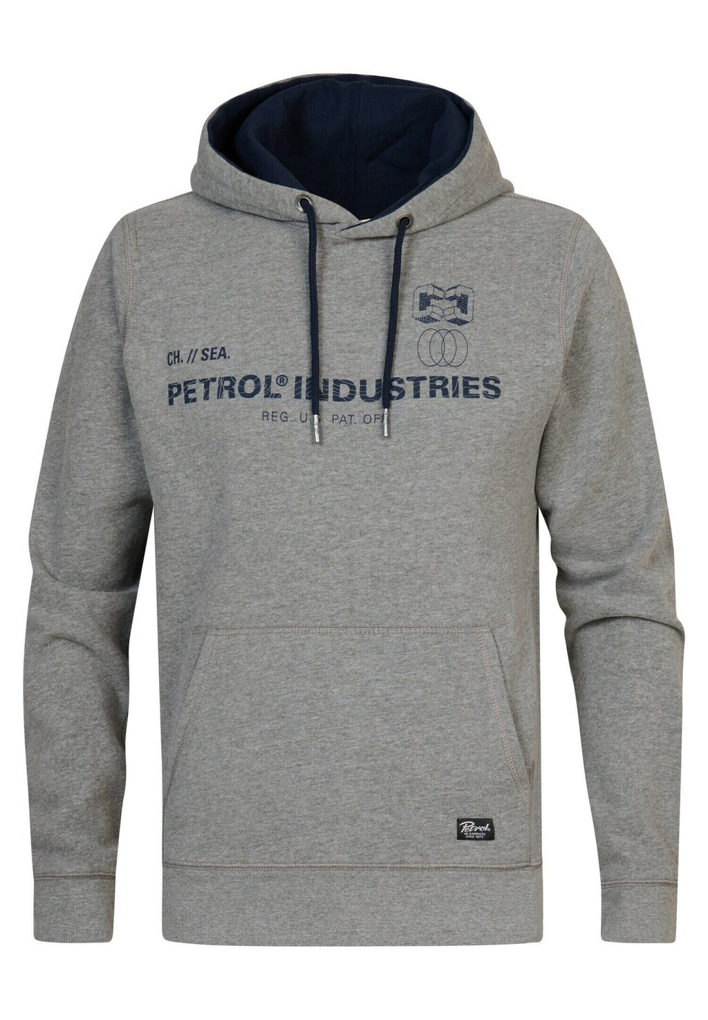 

Толстовка MIT KAPUZE KORDELZUG UND LOGO Petrol Industries, цвет grau