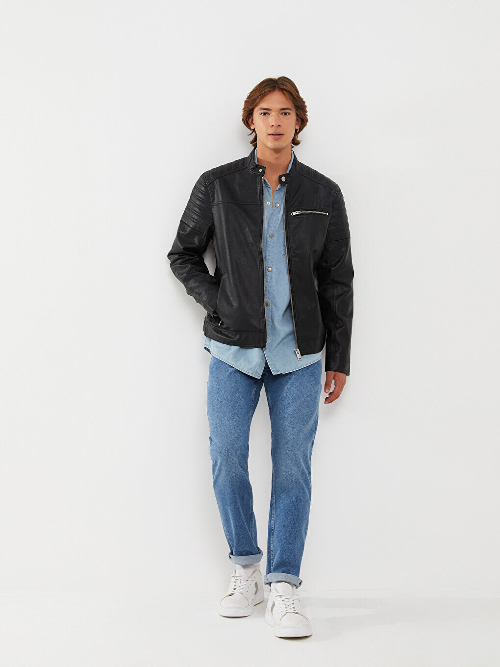 

Мужские джинсовые брюки прямого кроя 700 LCW Casual, открытое родео