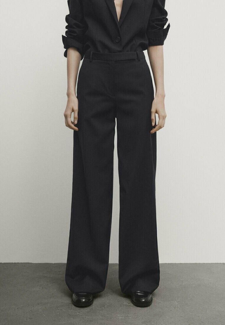 

Брюки Cool Massimo Dutti, цвет blue black denim