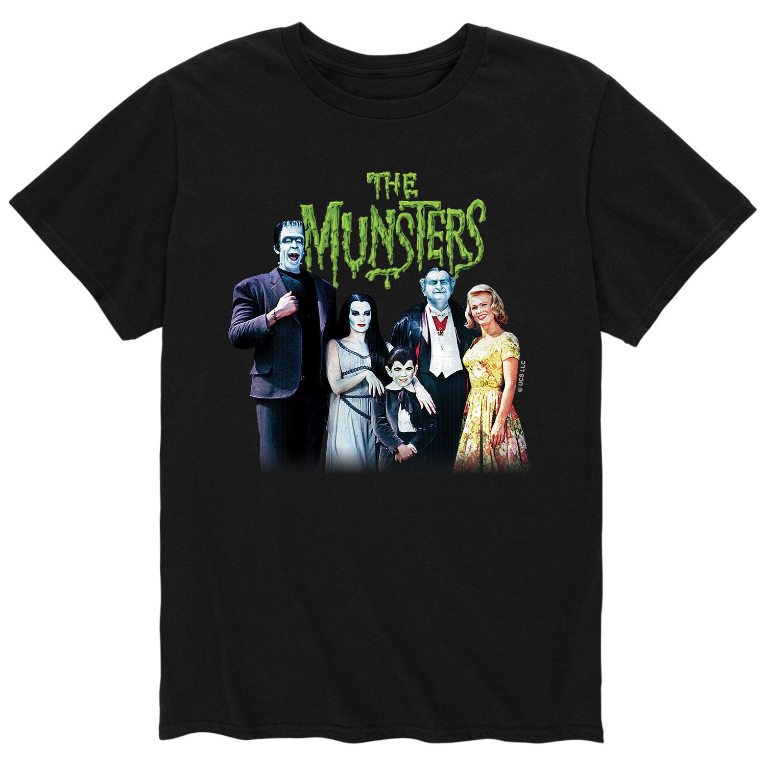 Мужская футболка с плакатом The Munsters Licensed Character