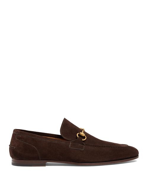 

Мужские замшевые лоферы Jordaan Gucci, цвет Brown