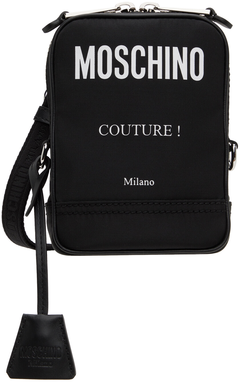 

Черная сумка 'Couture' Moschino, цвет Fantasy print