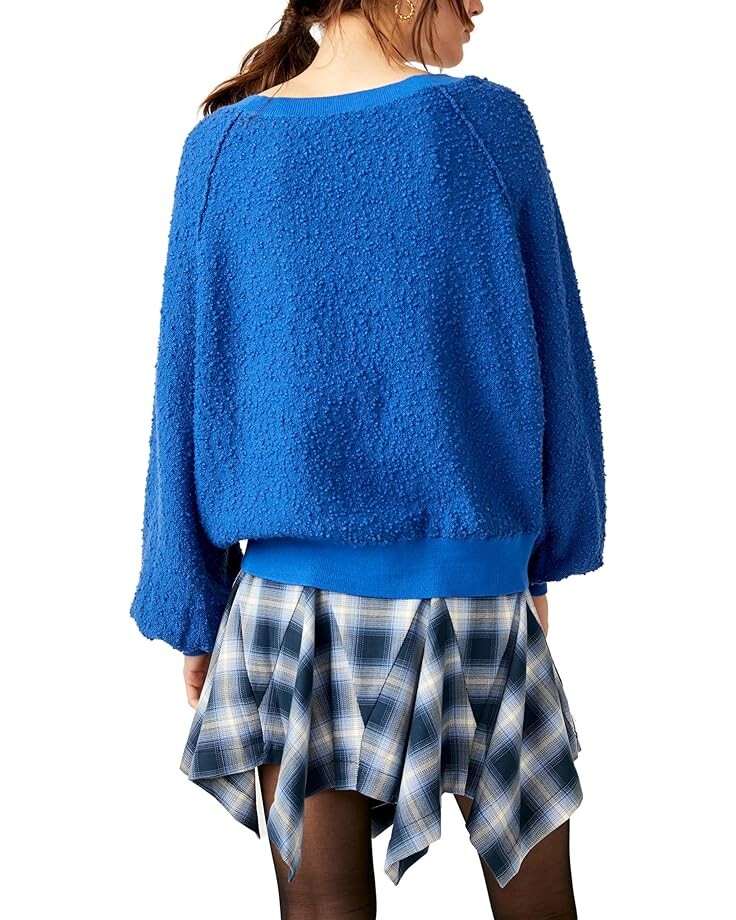 

Свитер Free People Found My Friend Pullover Sweater, цвет Deja Blue