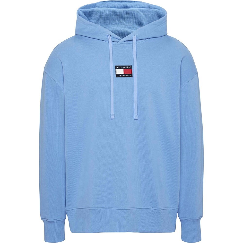 

Худи Tommy Jeans Relax College Pop Text, синий