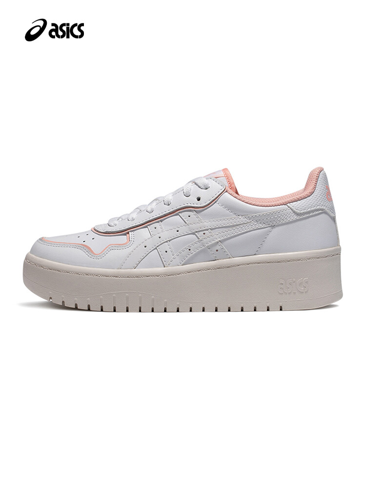 

Кроссовки женские Asics Japan на толстой подошве, белый / розовый