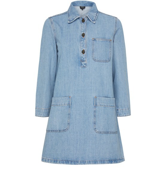 

Джинсовое короткое платье Aurelia A.P.C.