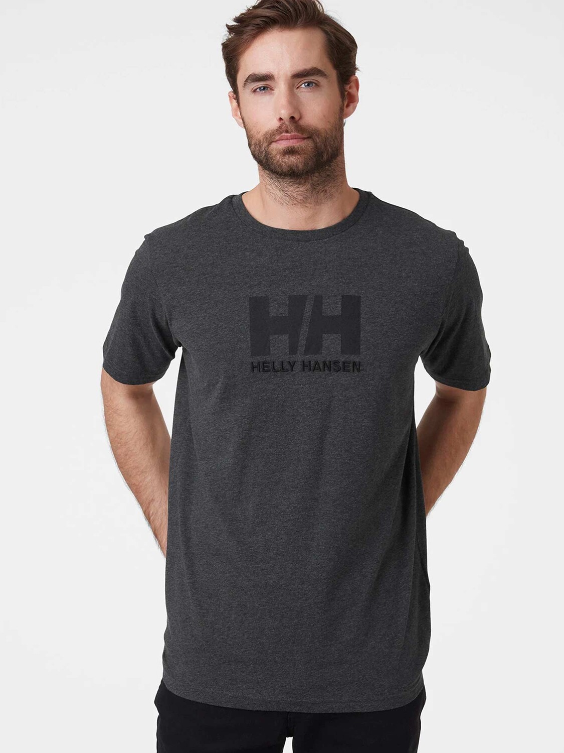 

Футболка Helly Hansen LOGO, серый