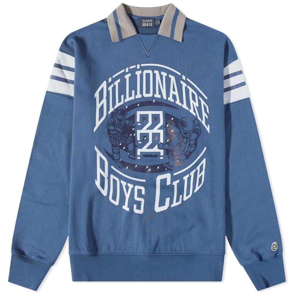 

Свитшот с круглым воротником и круглым воротником для Billionaire Boys Club, синий