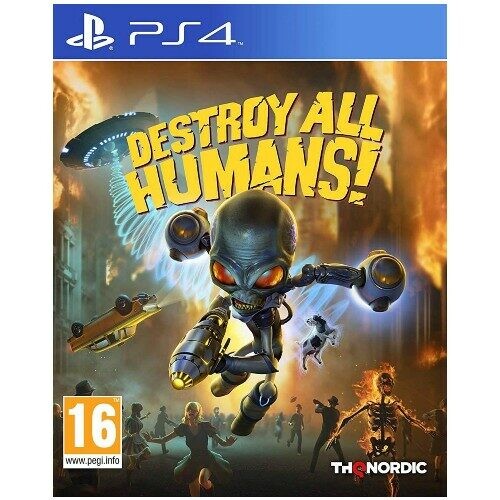 

Видеоигра Destroy All Humans! – Ps4 THQ Nordic