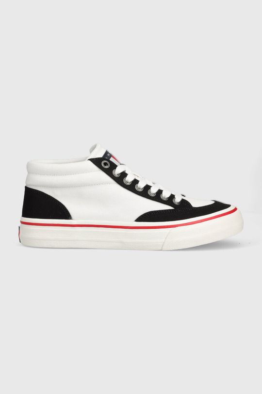Кроссовки SKATE CANVAS MID Tommy Jeans, белый кроссовки skate canvas ess tommy jeans белый