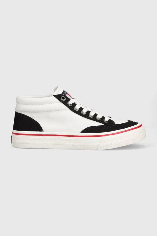 Кроссовки SKATE CANVAS MID Tommy Jeans, белый кроссовки skate canvas ess tommy jeans черный