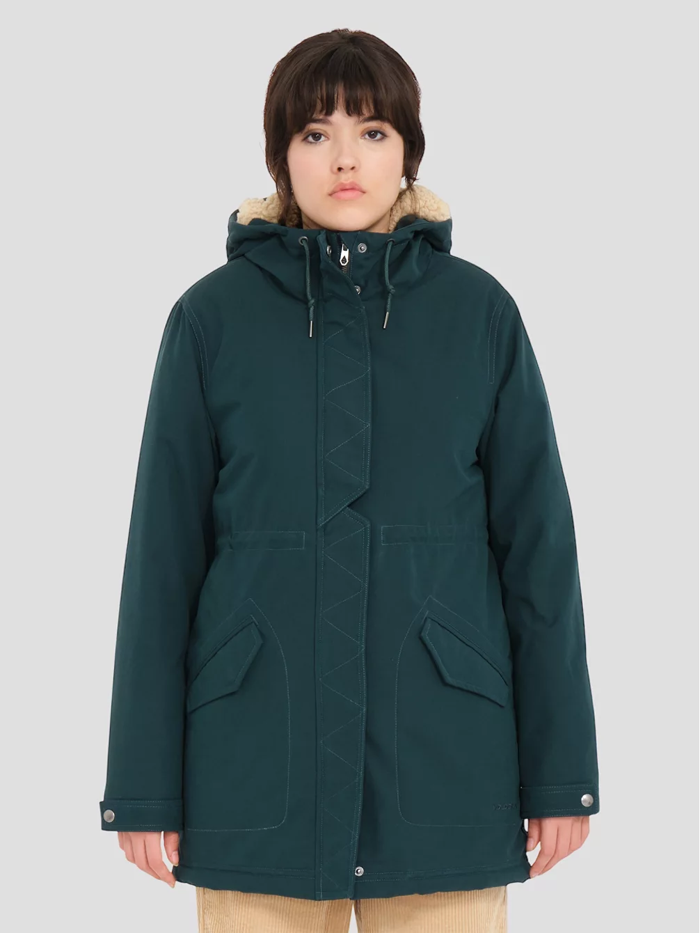 

Парка «Меньше значит больше» 5K Volcom, розовый