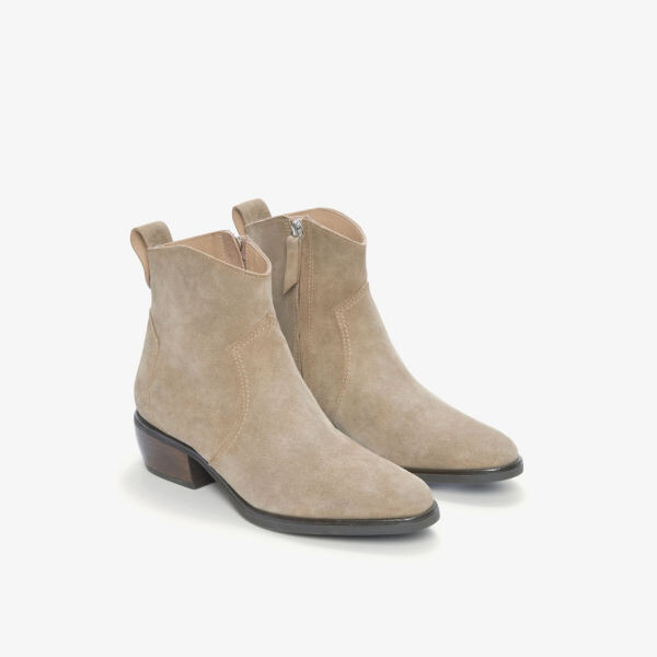 

Замшевые ботильоны Wrexham Western The White Company, цвет mushroom