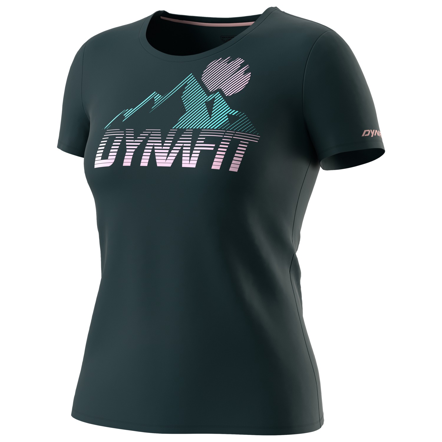 Функциональная рубашка Dynafit Women's Transalper Graphic S/S Tee, цвет Blueberry/6370