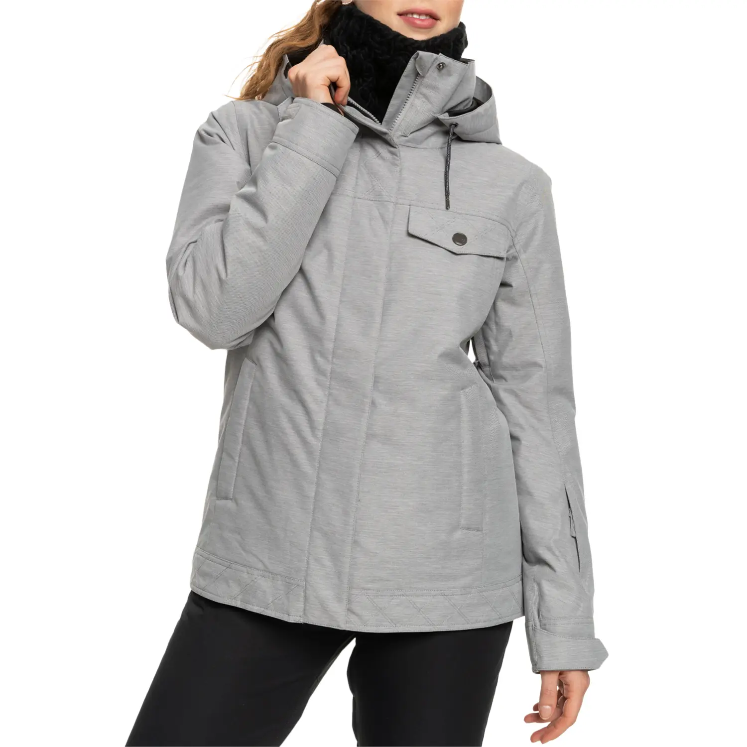 

Утепленная куртка Roxy Billie, серый
