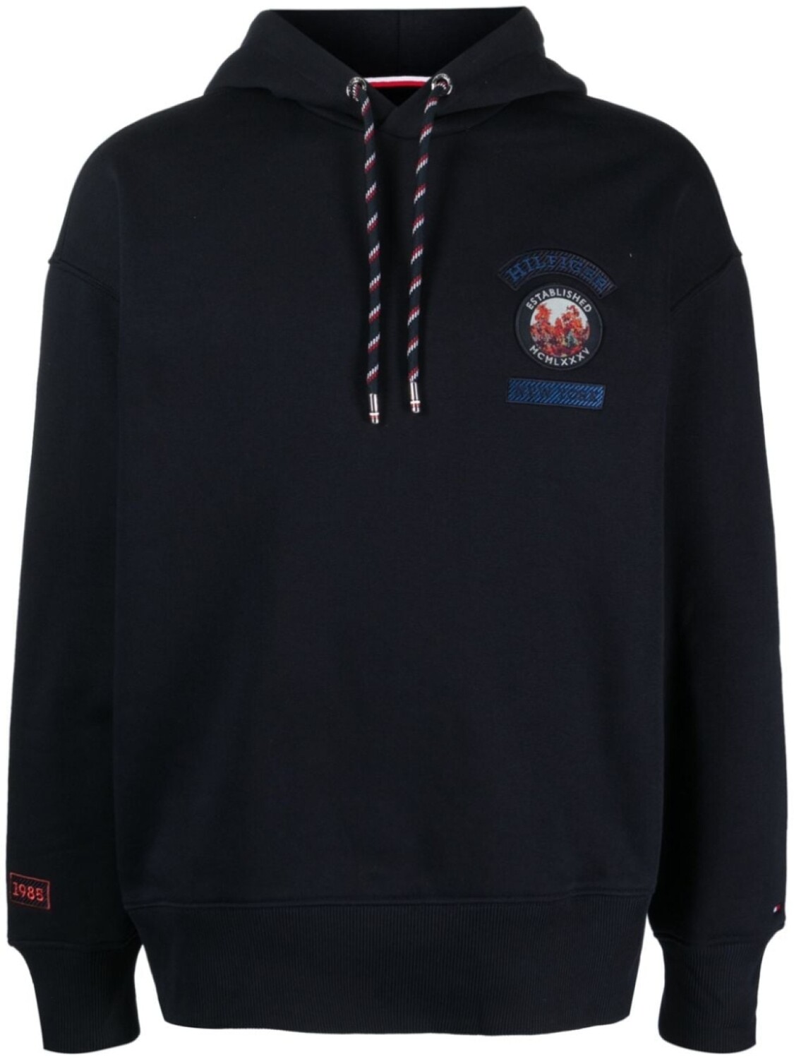 

Tommy Hilfiger худи с вышитым логотипом, синий