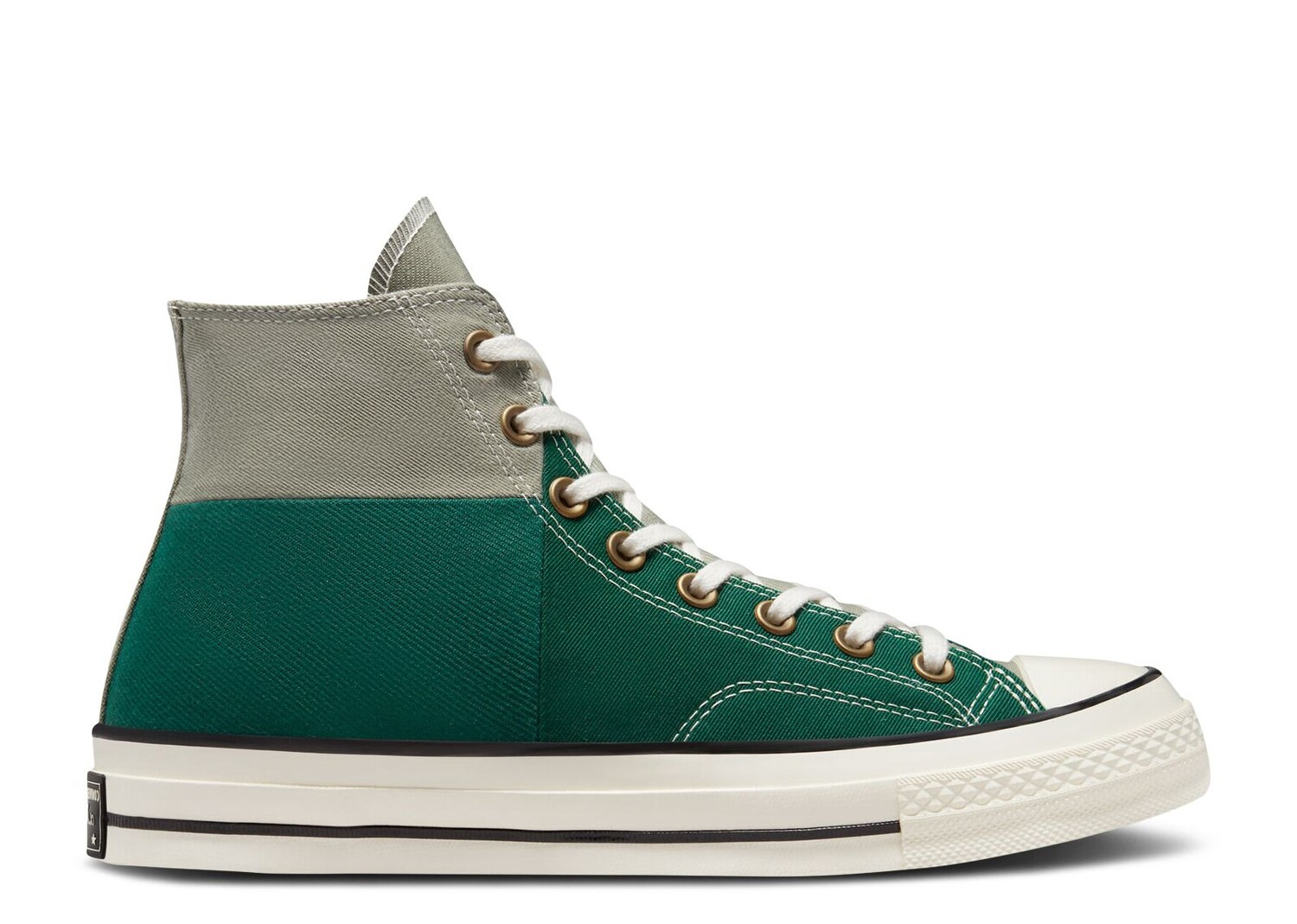 

Кроссовки Converse Chuck 70 Colorblocked High 'Field Surplus', зеленый